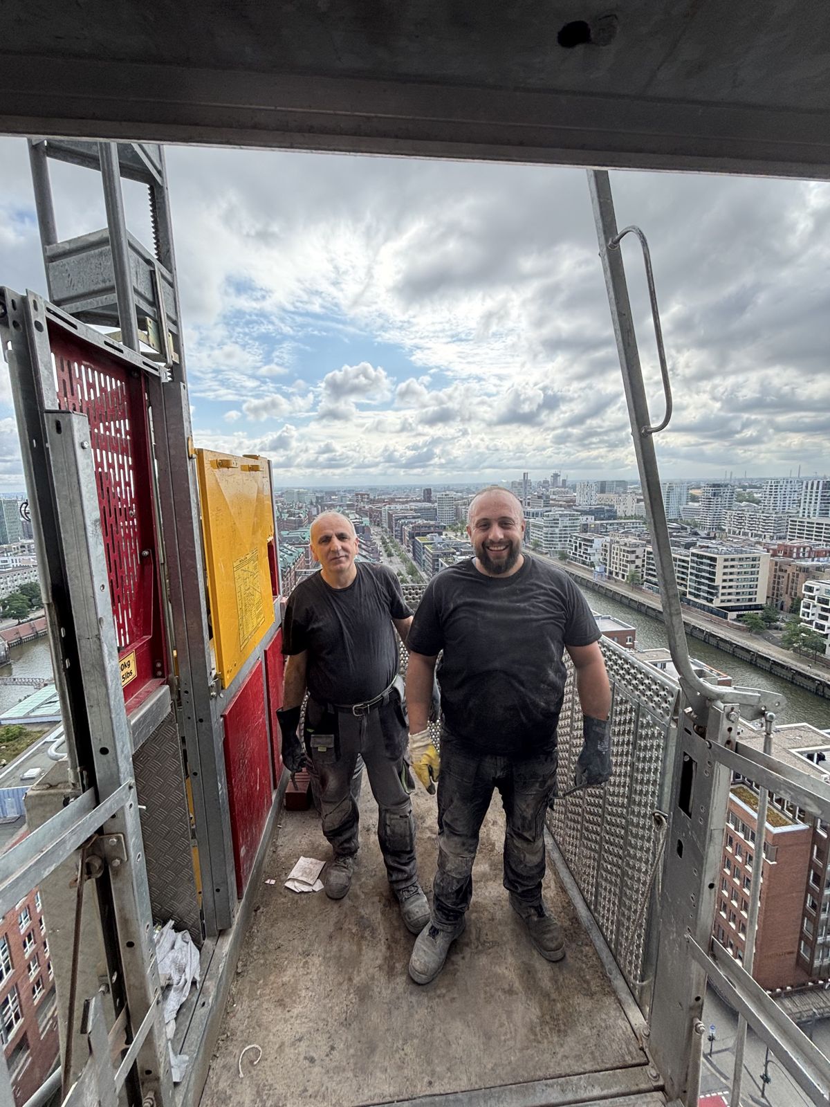 Eindruck von einer Baustelle der Yildirim Fugensanierung