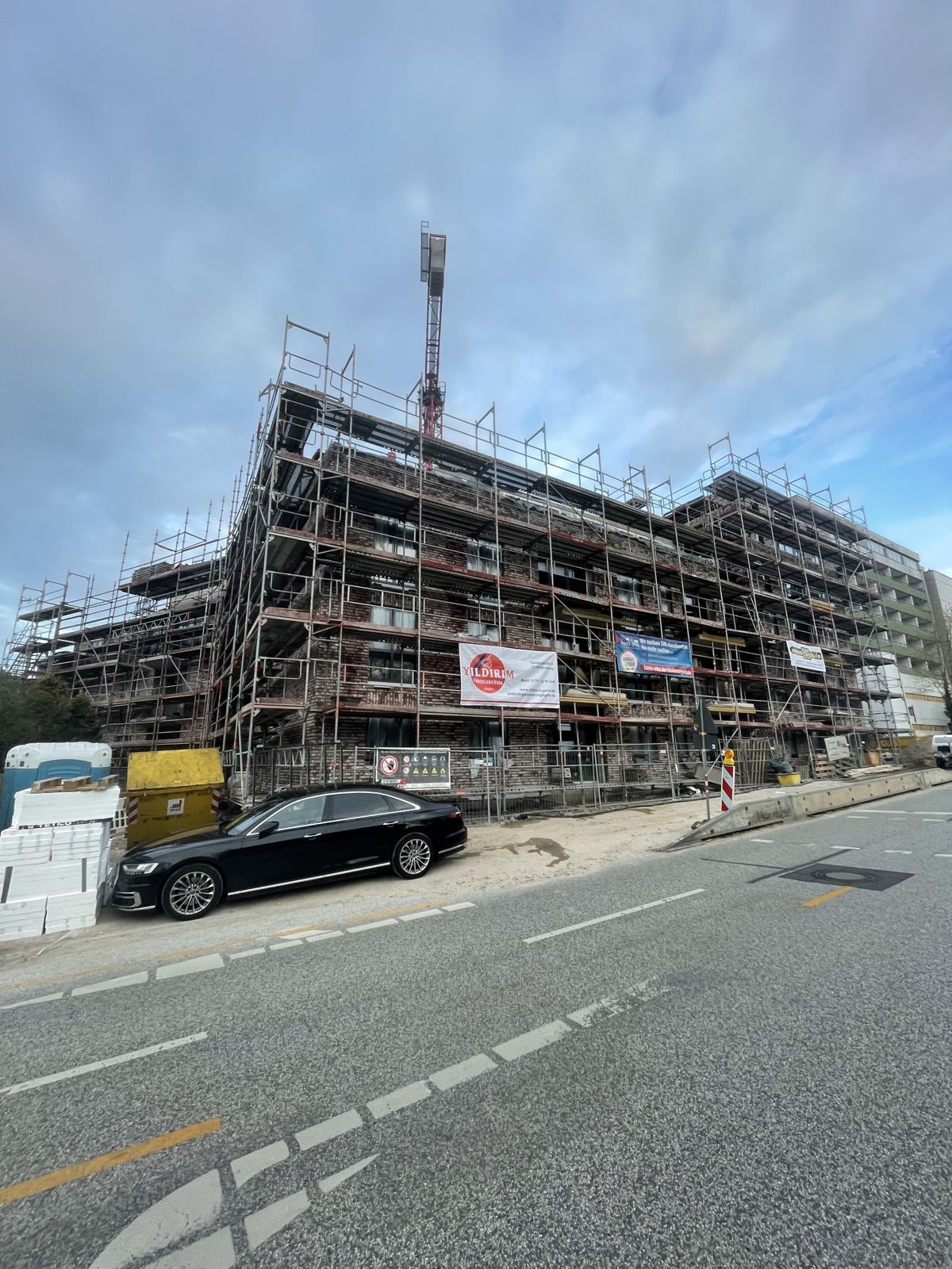 Eindruck von einer Baustelle der Yildirim Fugensanierung